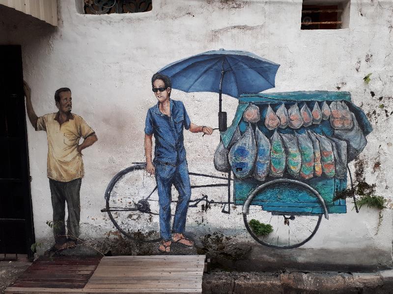 Gurney Bay Hotel, A Parkroyal Partner Hotel George Town Eksteriør billede A mural in Kampung Kling